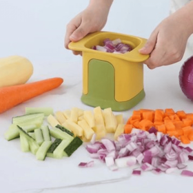 1pc Diced Onion; French Fries; Carrot And Ham; Cucumber And Potato Cutter; 5.91''Ã—3.94''Ã—3.35''