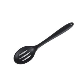 Slotted Silicone Serving Spoon High Heat Resistant Hygienic Design for Cooking Draining & Serving Kitchen Utensil