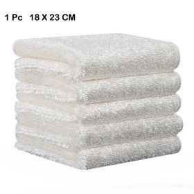 Anti-grease Wiping Rags Kitchen Soft Super Absorbent Bamboo Microfiber Cleaning Cloth Home Washing Dish Kitchen Cleaning Towel (Specification: 1 Pc, Color: 18 X 23Cm)