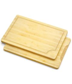 Organic Bamboo Architecture Household Kitchen Accesionse Cutting Board (Color: Natural, size: Xl/12" X 18")